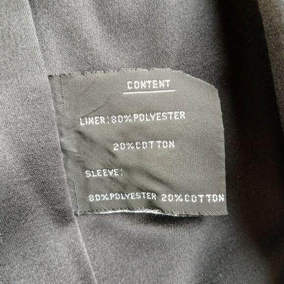 Fleet Street Flared Overcoat sz 6 removable liner hidden buttons vintage jacket - Picture 11 of 16